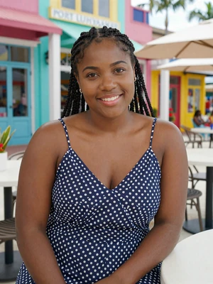 Gabrielle, 29, Bahamian woman at Port Lucaya Marketplace Freeport with colorful shops - Latin 312 verified profile