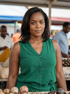 Cherelle, 29, Grenadian woman from Victoria at nutmeg spice market - Latin 312 verified profile