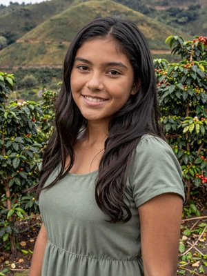 Mariana, 23, Colombian woman from Pereira in sage dress at coffee plantation - Latin 312 Dating profile